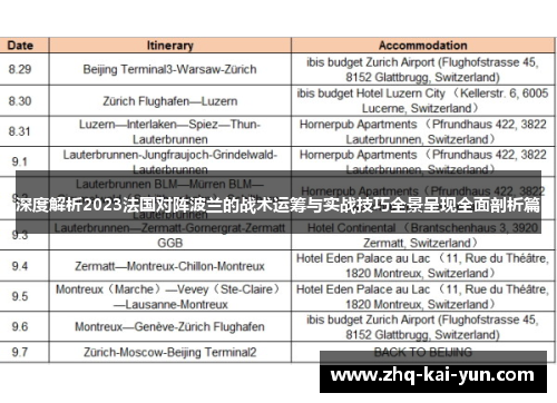 深度解析2023法国对阵波兰的战术运筹与实战技巧全景呈现全面剖析篇